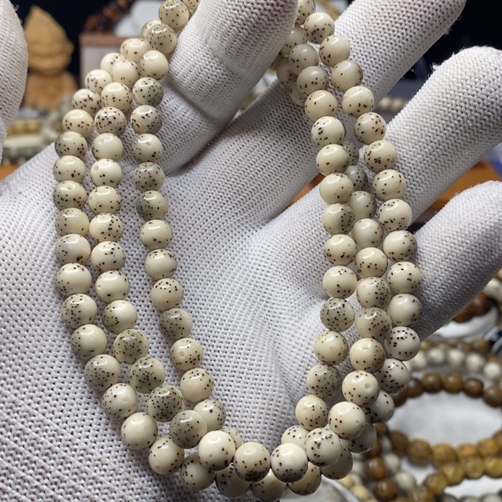 星月菩提手串星月菩提7尺寸糯冰月朗星稀