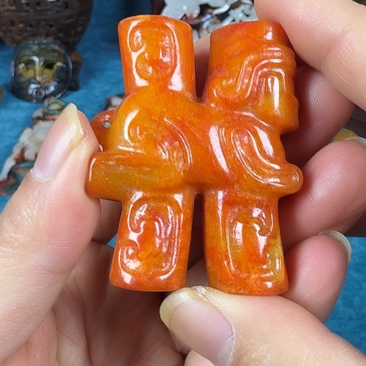 和田玉（糖玉）未镶嵌挂件