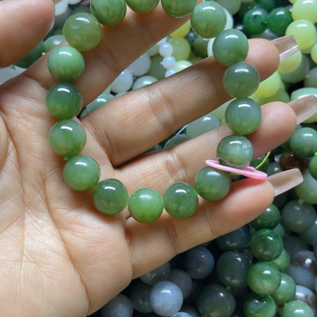 和田玉手链未镶嵌