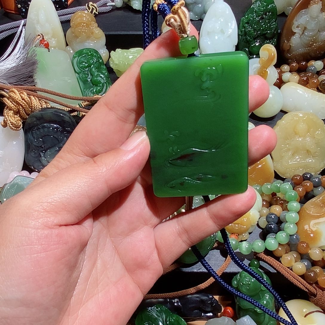 和田玉挂件未镶嵌S**o