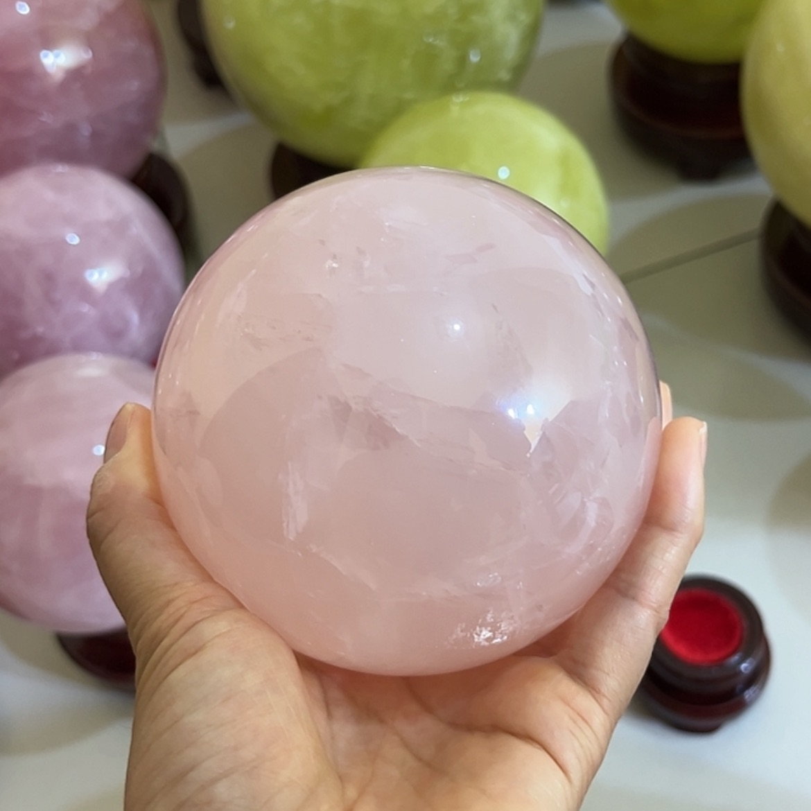 【闪购商品】摆件球未镶嵌水晶