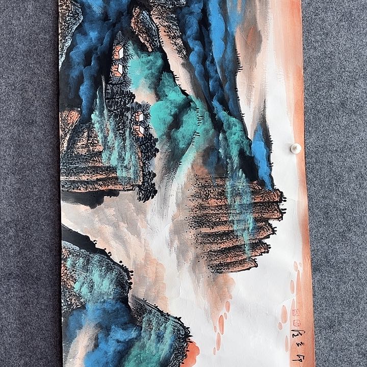 鲁岳艺术美术作品1