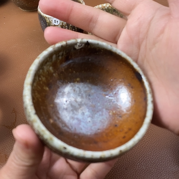 黑***亮川宝福利柴烧茶器