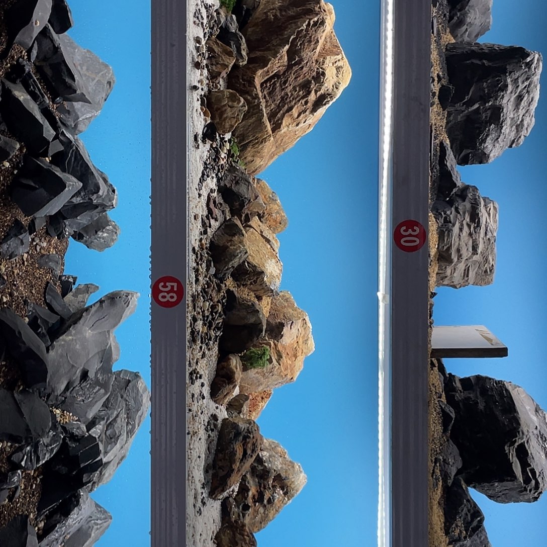 有机玻璃鱼缸造景石摆件