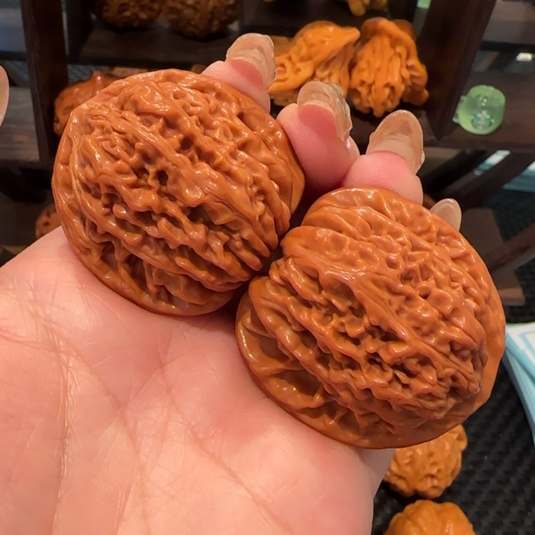 桃核吊坠四座楼38精品1062