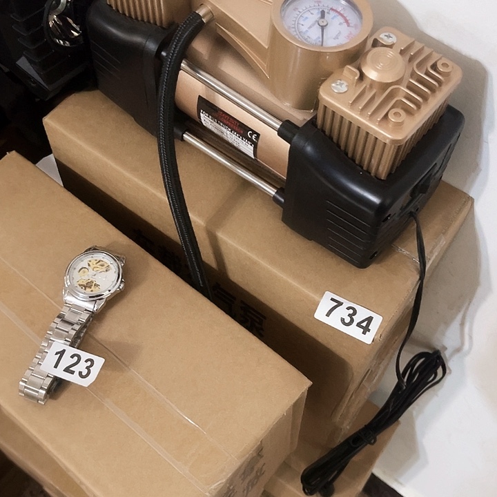 台灯手电头灯家用车载泵734