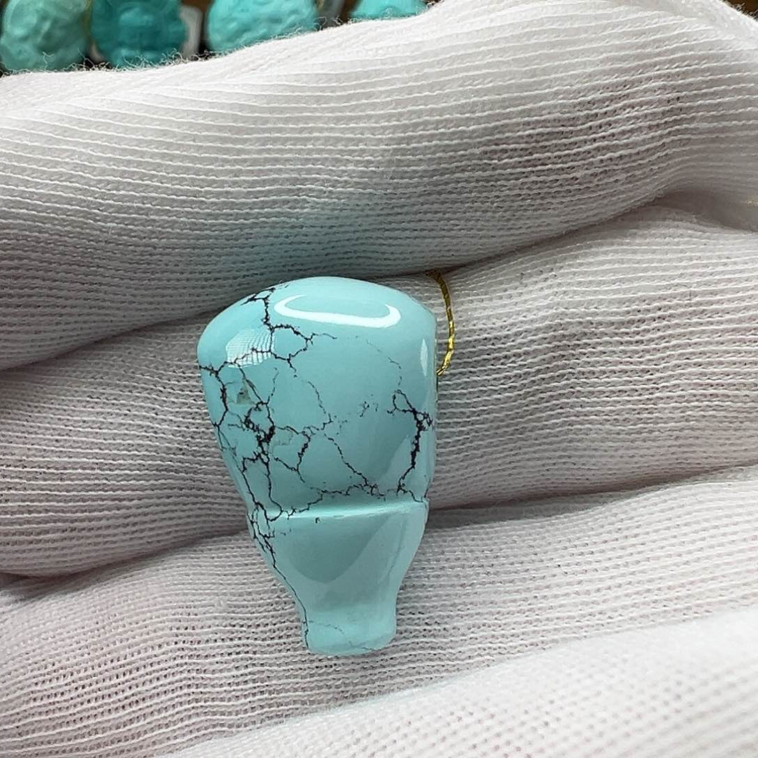 绿松石三通 未镶嵌