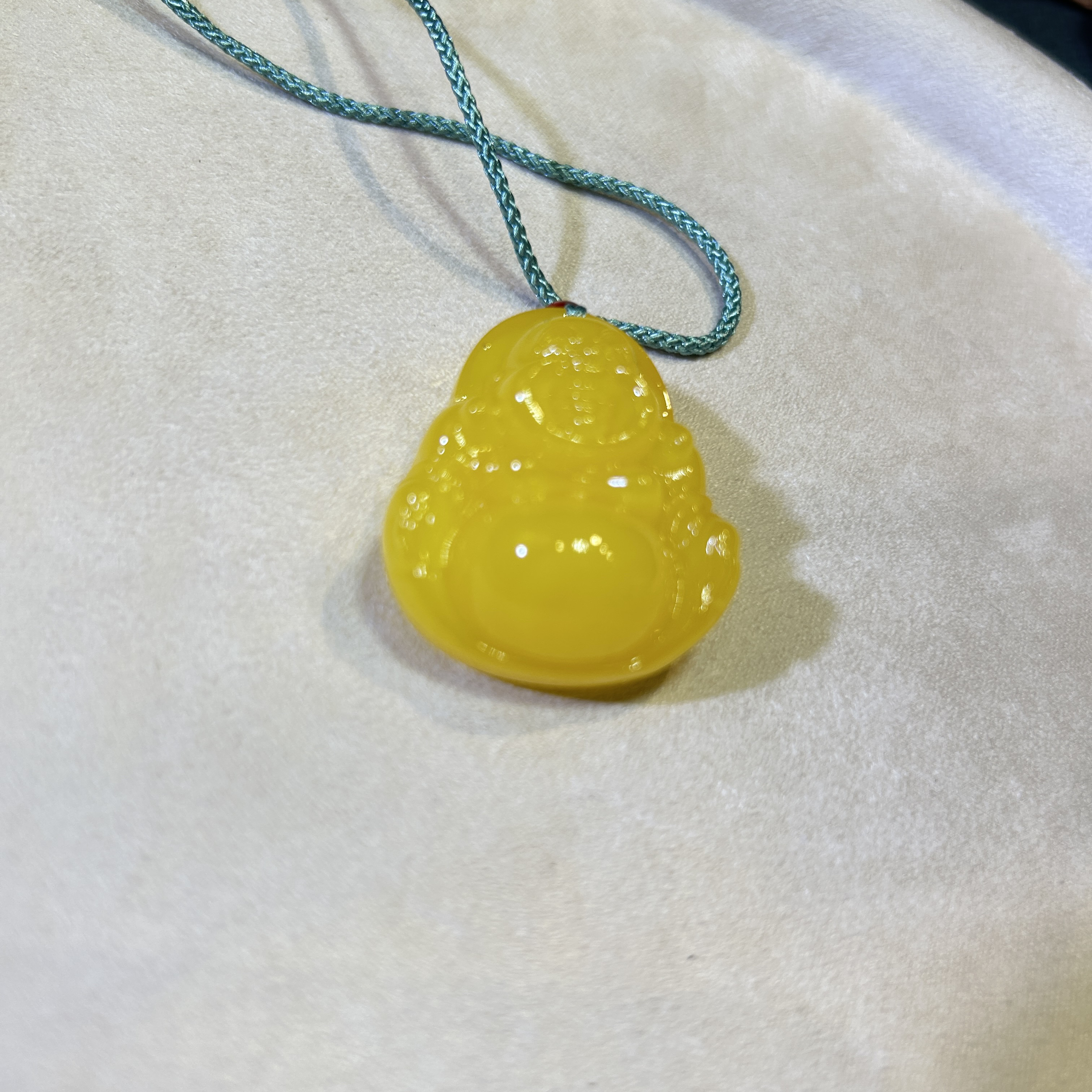 黄色吊坠DZ1124002