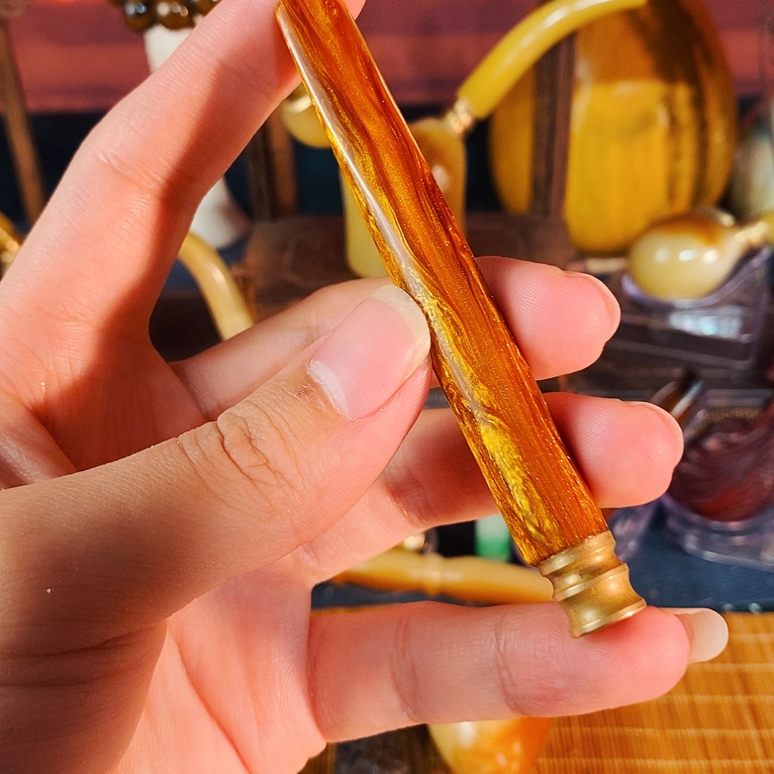 手工制作金丝柳粗中细