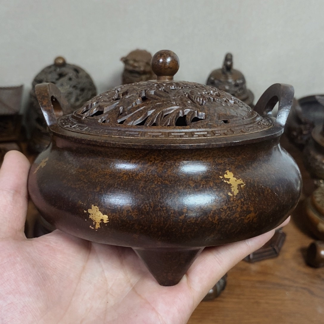 铜盛世铜炉铜器香炉工艺品
