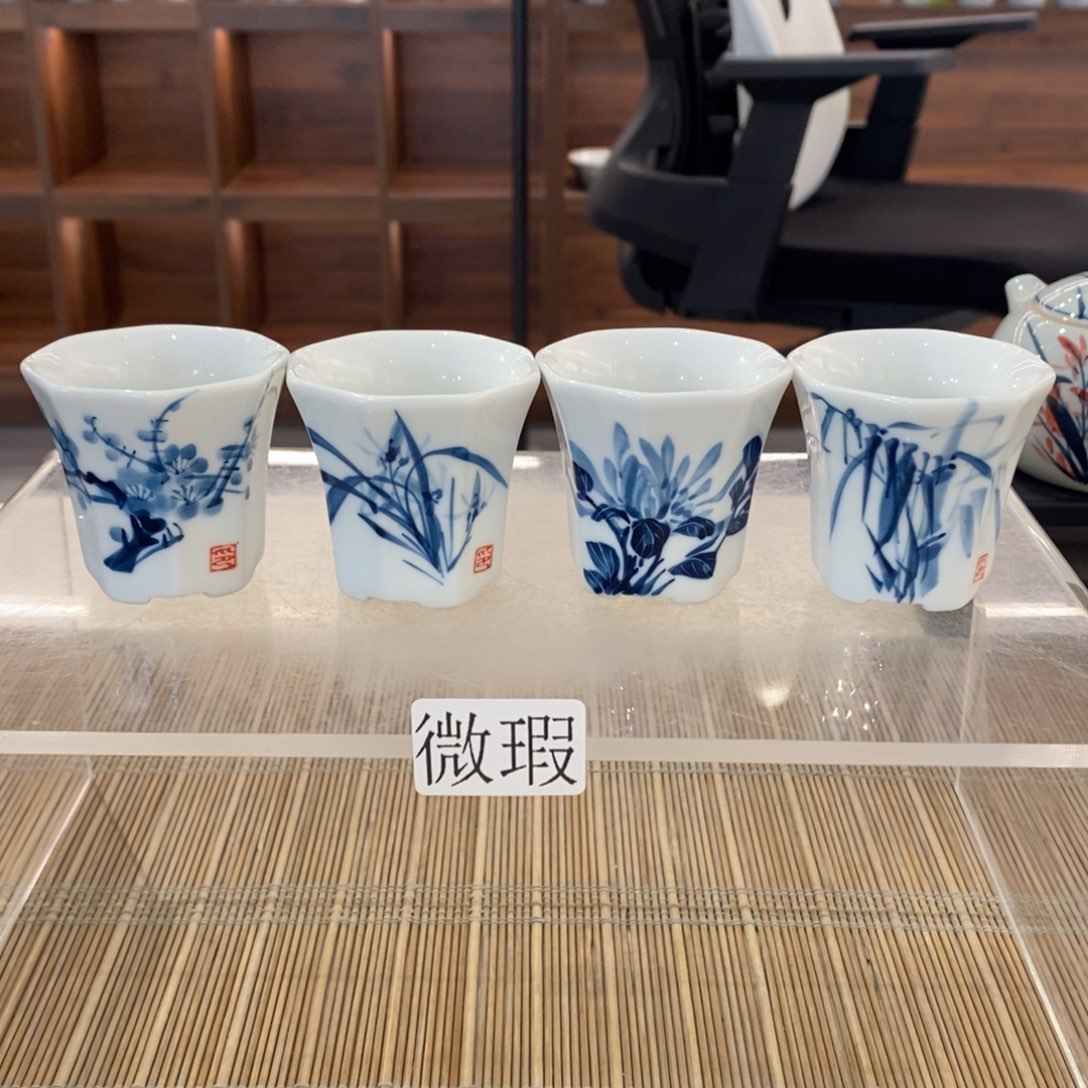 釉下彩手工绘制手工绘制