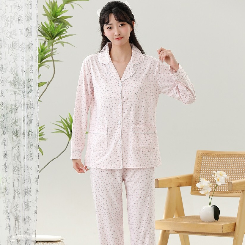 韩静儿拉架仿棉家居服11270
