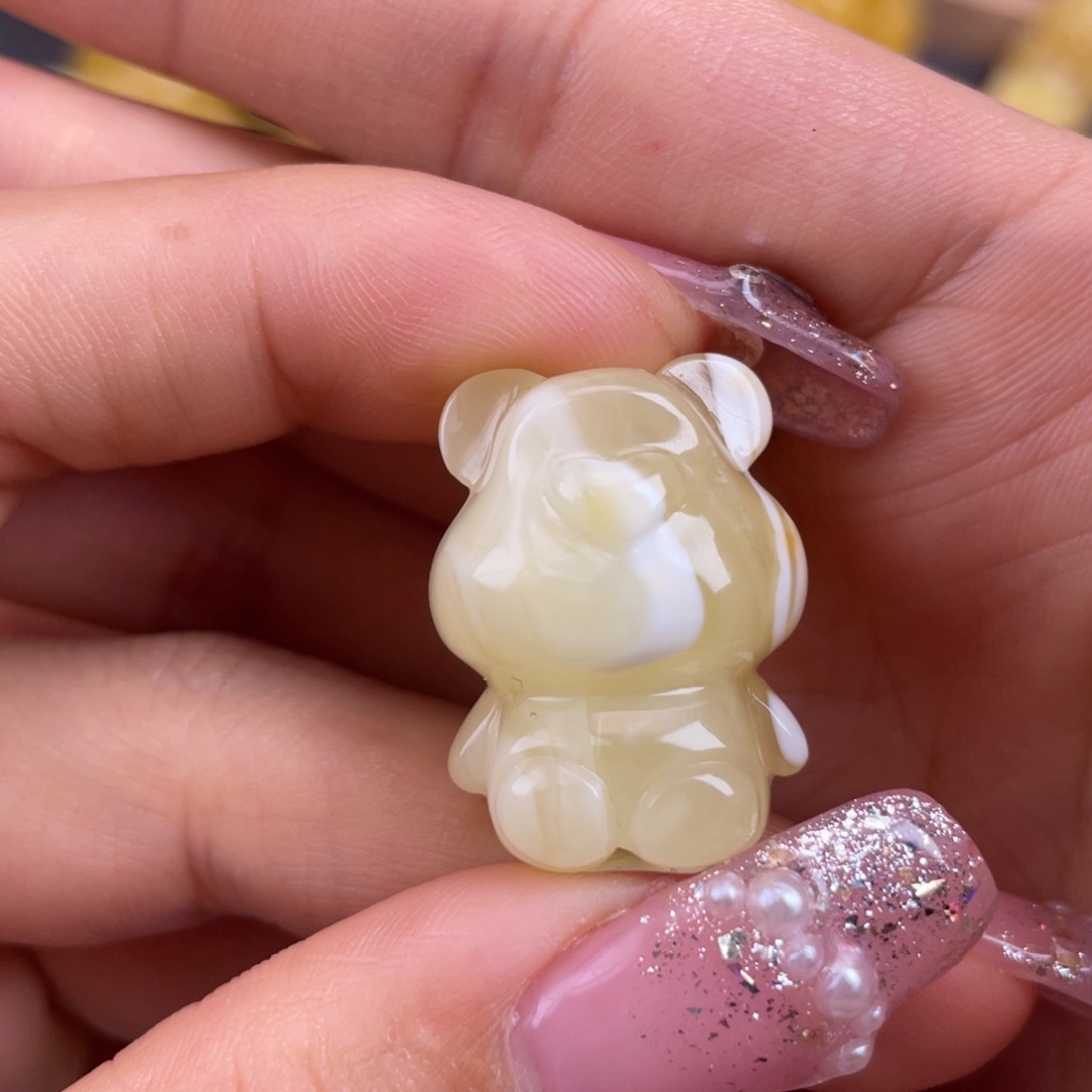 琥珀裸石未镶嵌蜜蜡