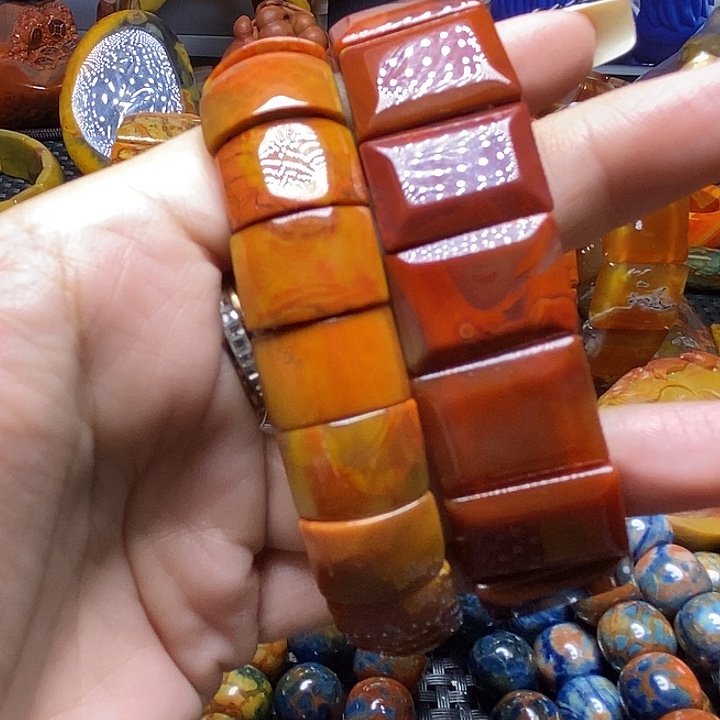 运***福玛瑙/玉髓未镶嵌手链