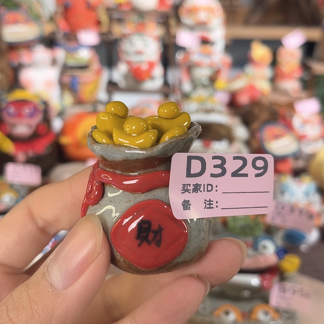 泥塑纯手工茶宠摆件