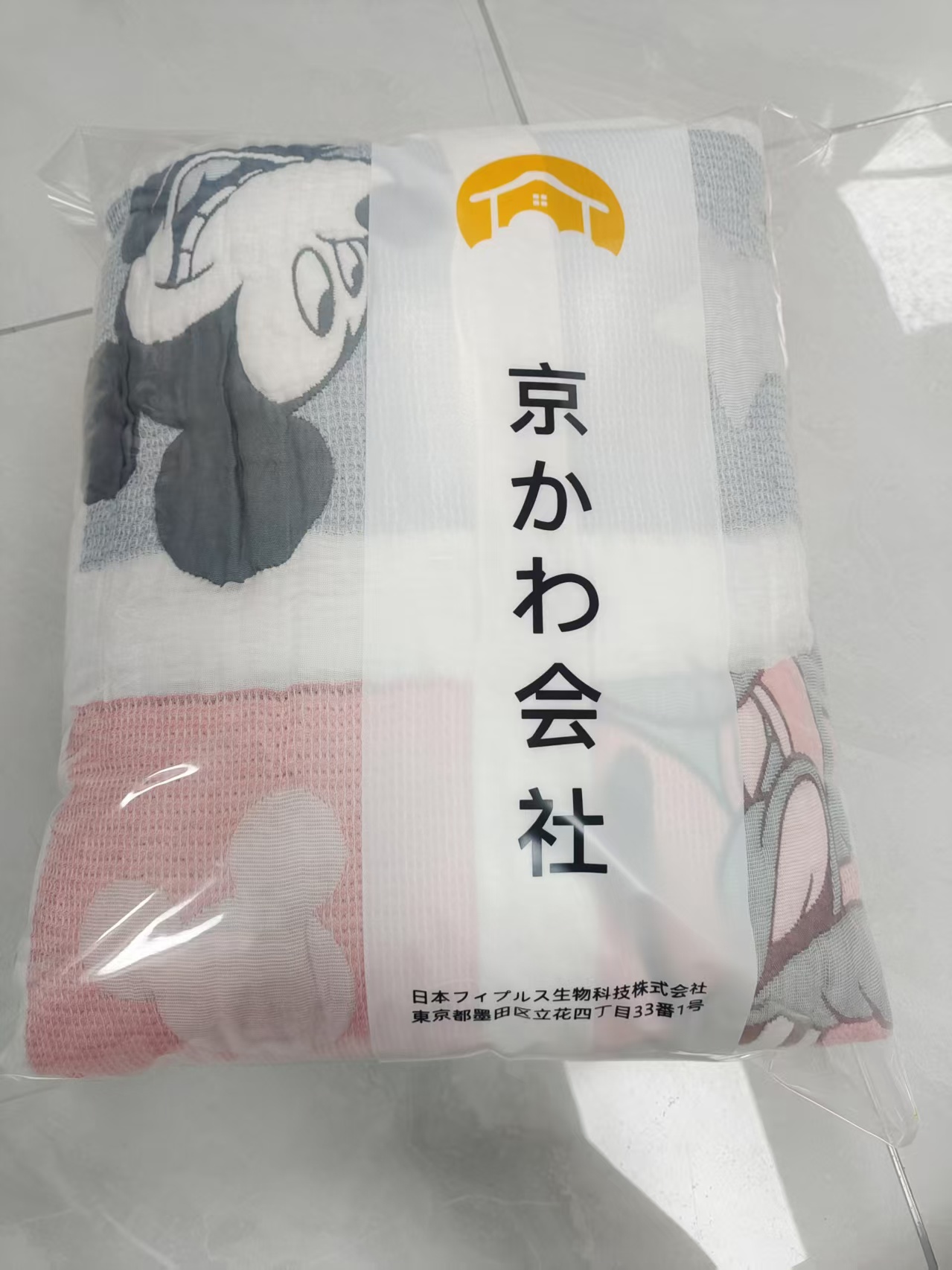 专享【京かわ会社】莱赛尔天丝果冻被泡芙被 1.5*2cm 米奇欧菲