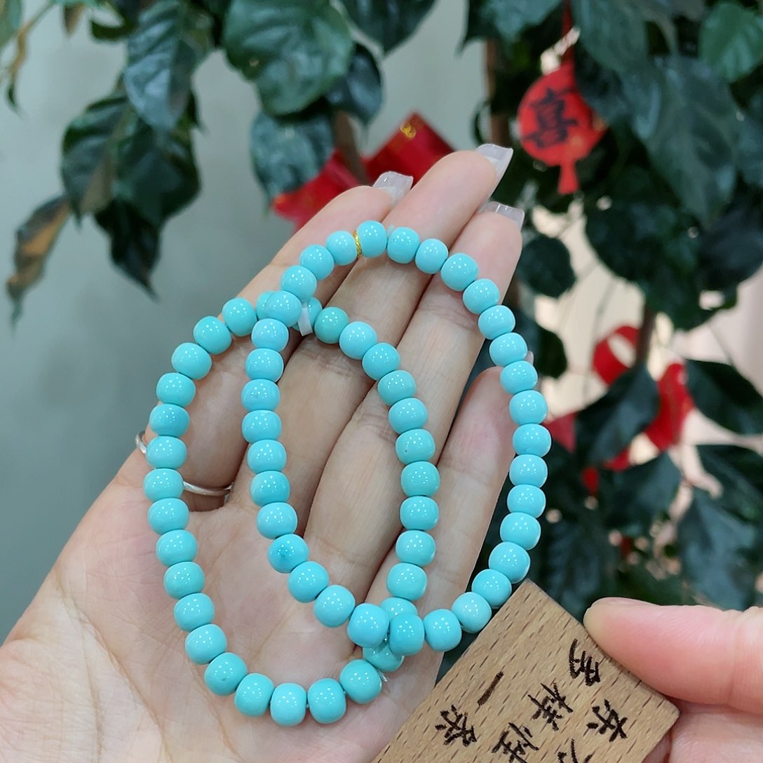 绿松石手串未镶嵌