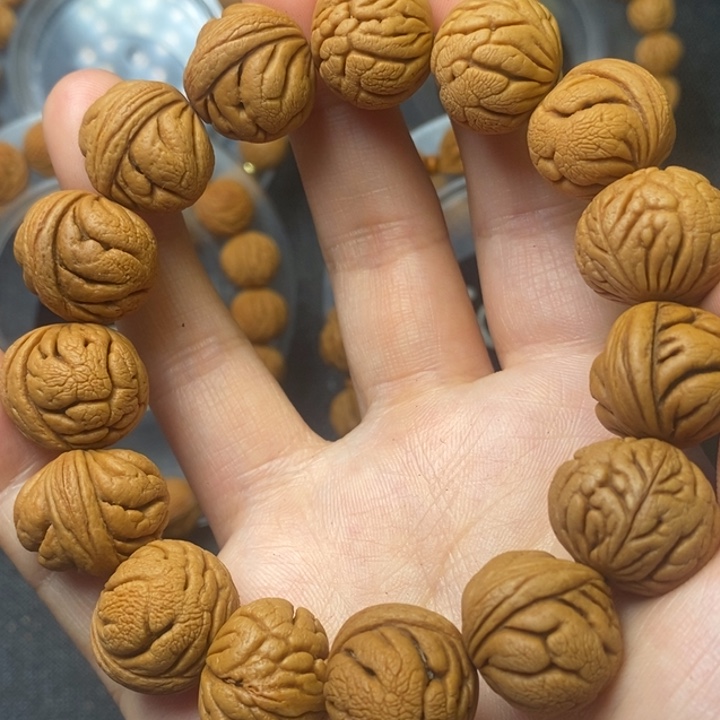 桃核吊坠秦岭山野生桃核