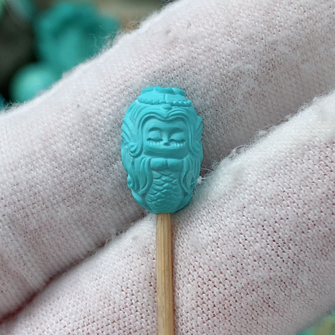绿松石珠宝奇石未镶嵌