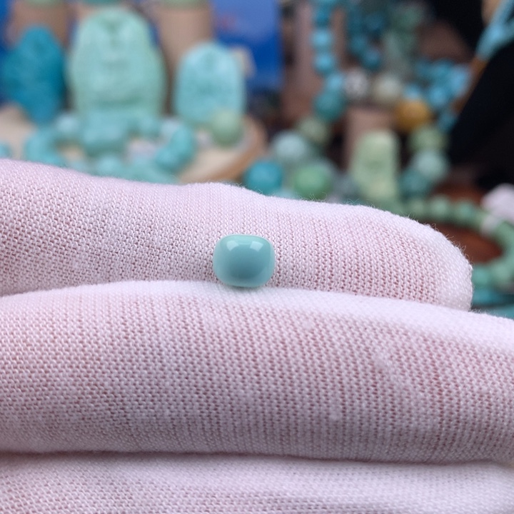 绿松石未镶嵌珠宝奇石7mm