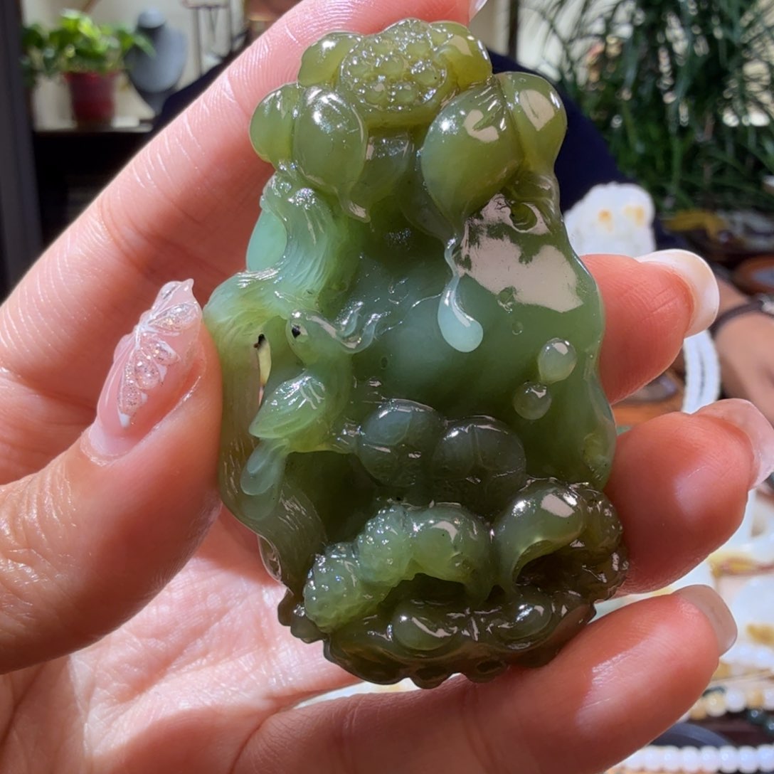和田玉挂件未镶嵌用****8