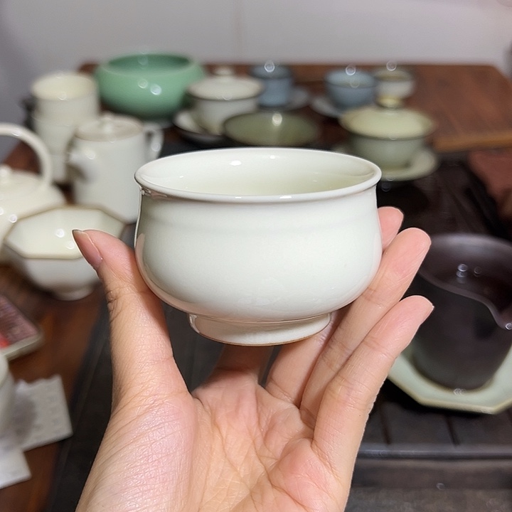小米茶器龙泉云间青瓷