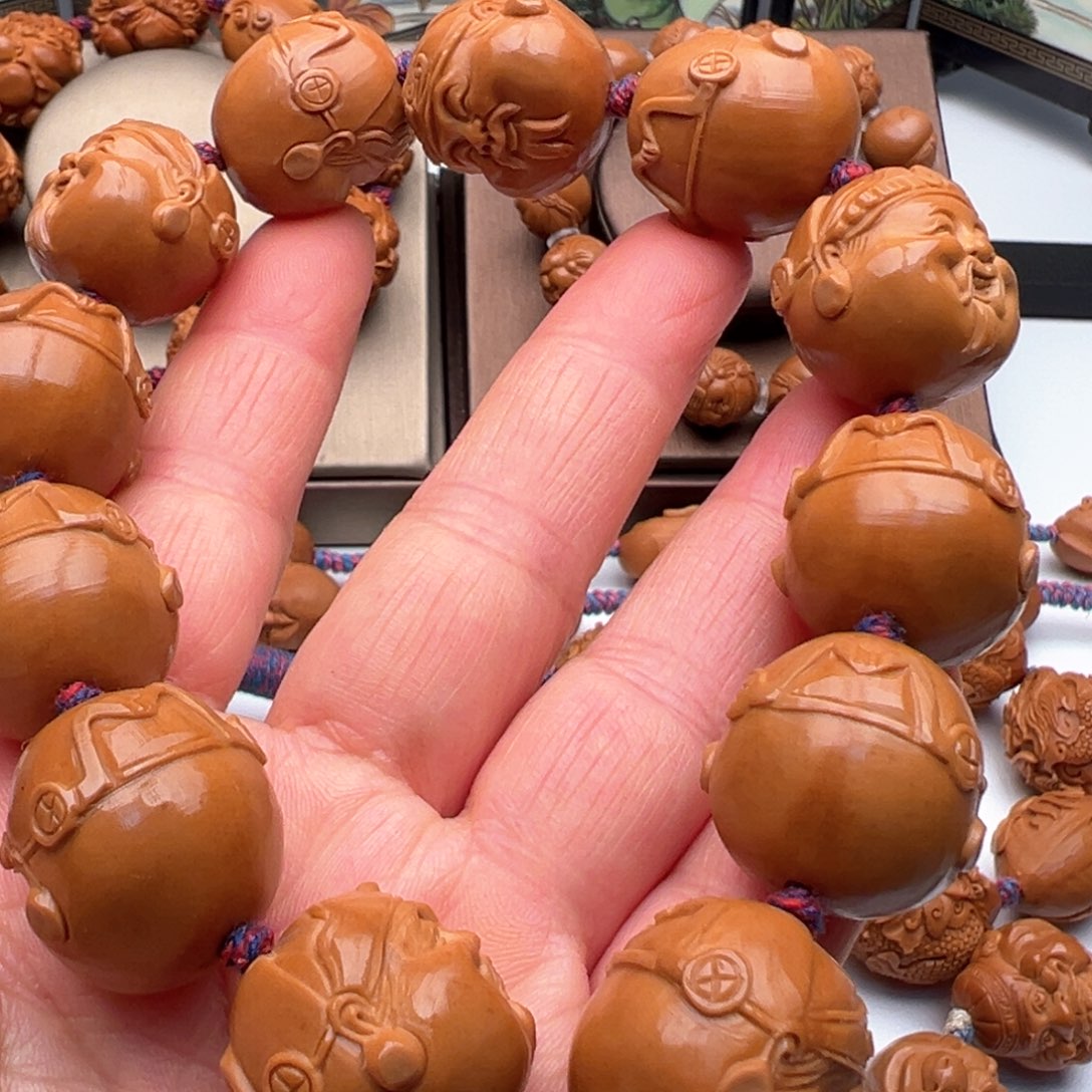 手串/手链橄榄核财神头