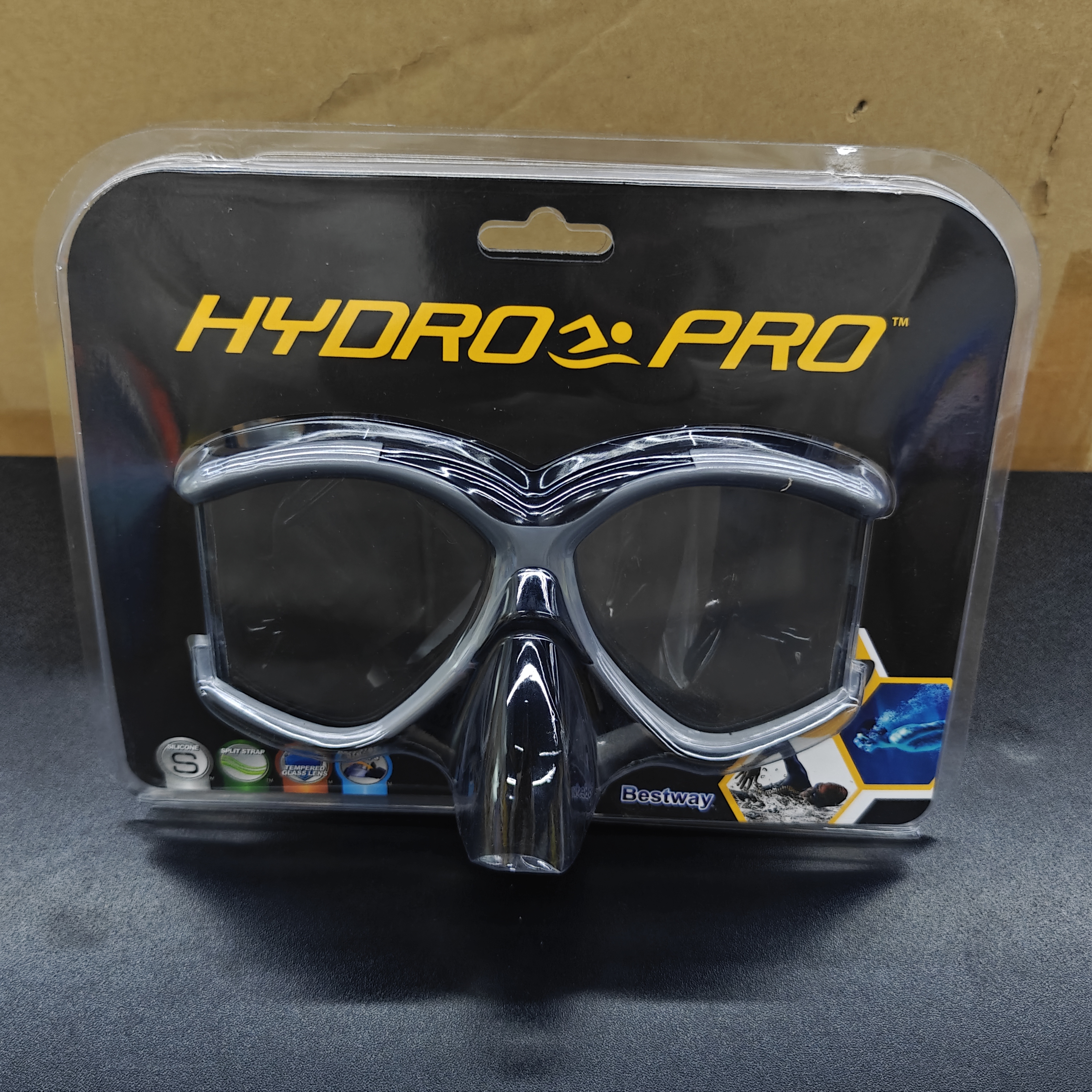 【HY原单】浮潜面镜免呼吸管潜水游泳运动专业