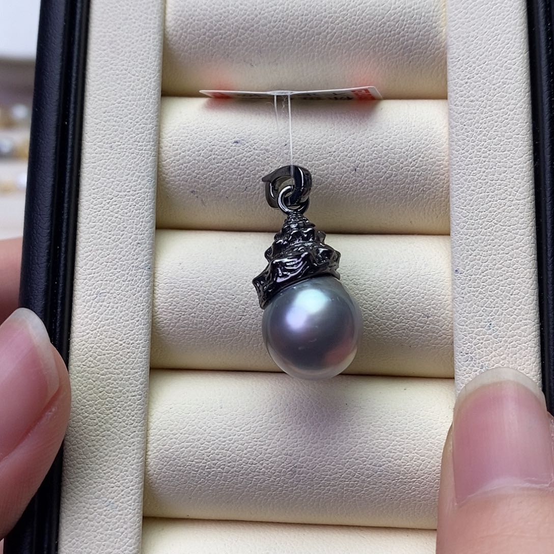 海水珍珠颈饰银S925镶嵌