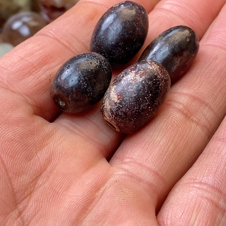 合金珠子玛瑙/玉髓