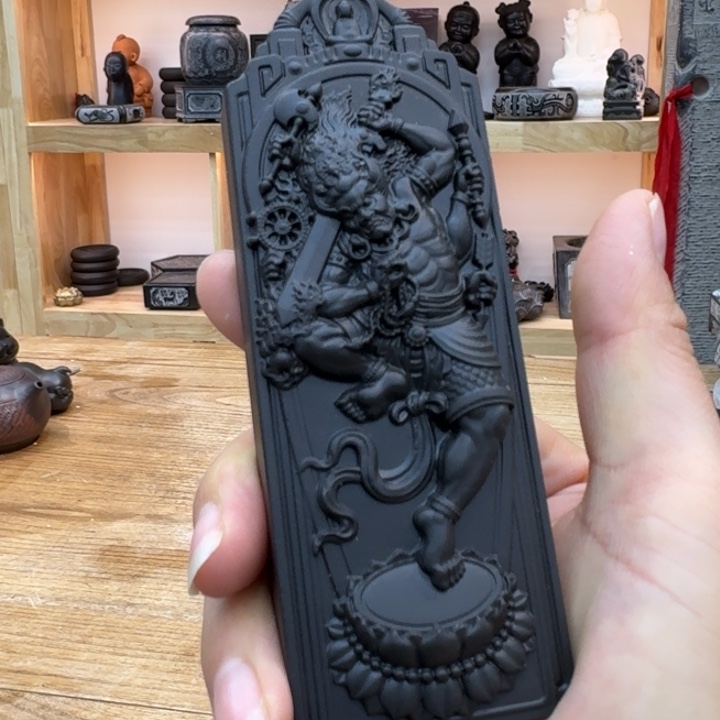 西安石晋錾石雕手工雕刻摆件