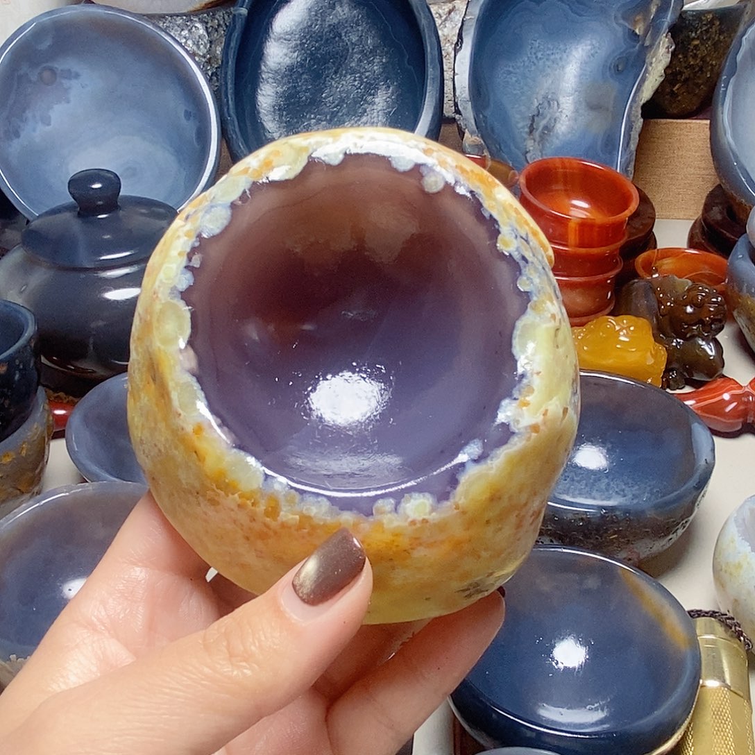 嘻***哈玛瑙/玉髓未镶嵌，