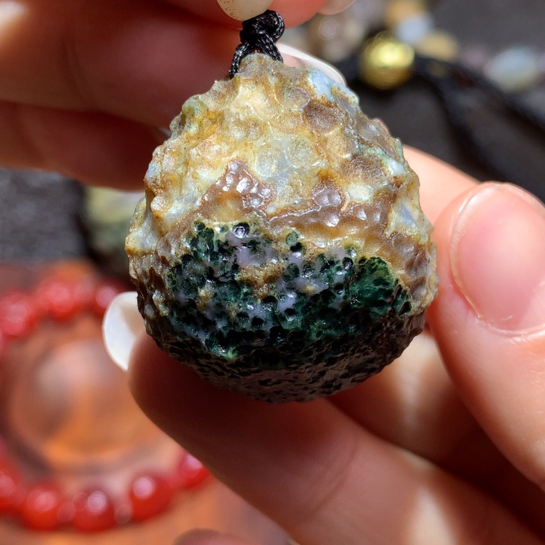 未镶嵌玛瑙/玉髓珠宝半成品