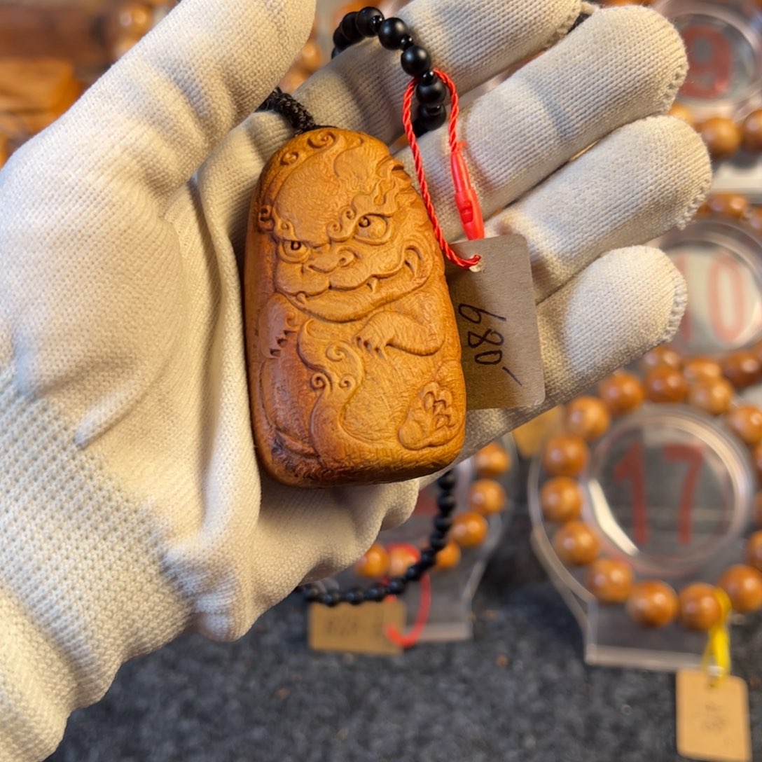 柏木（崖柏）刘***头太行崖柏把件