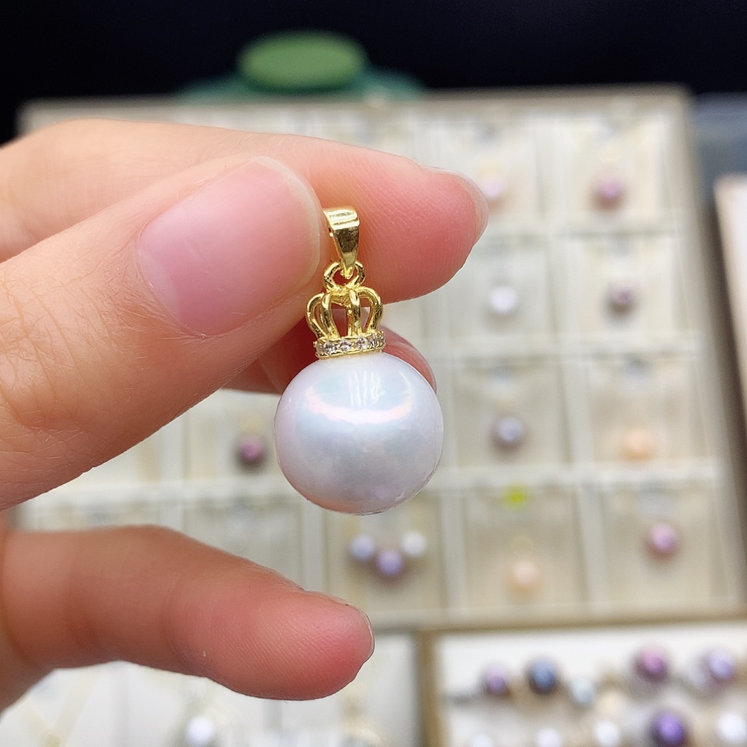 淡水珍珠颈饰合金