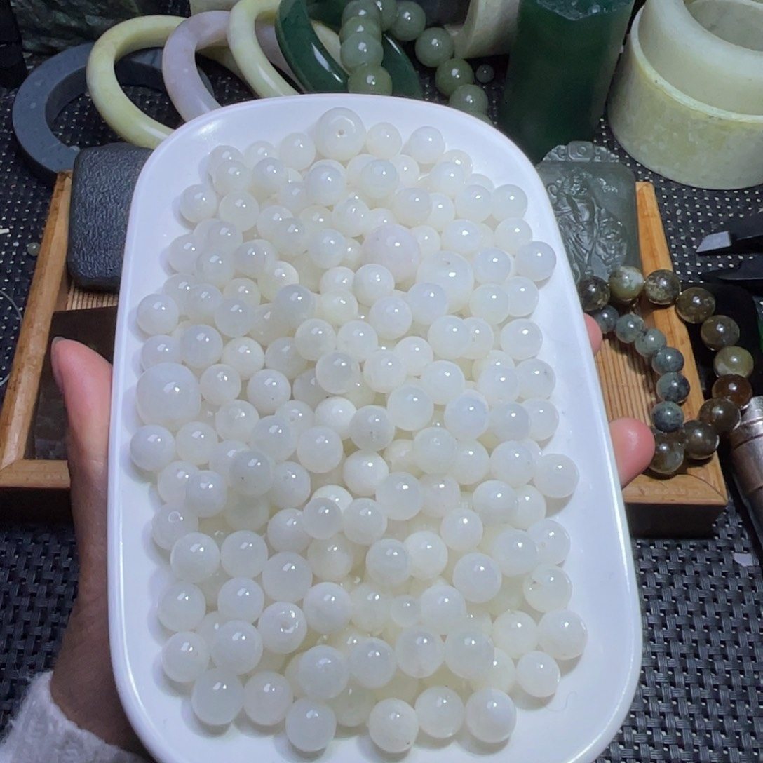 未镶嵌和田玉珠宝半成品兰*