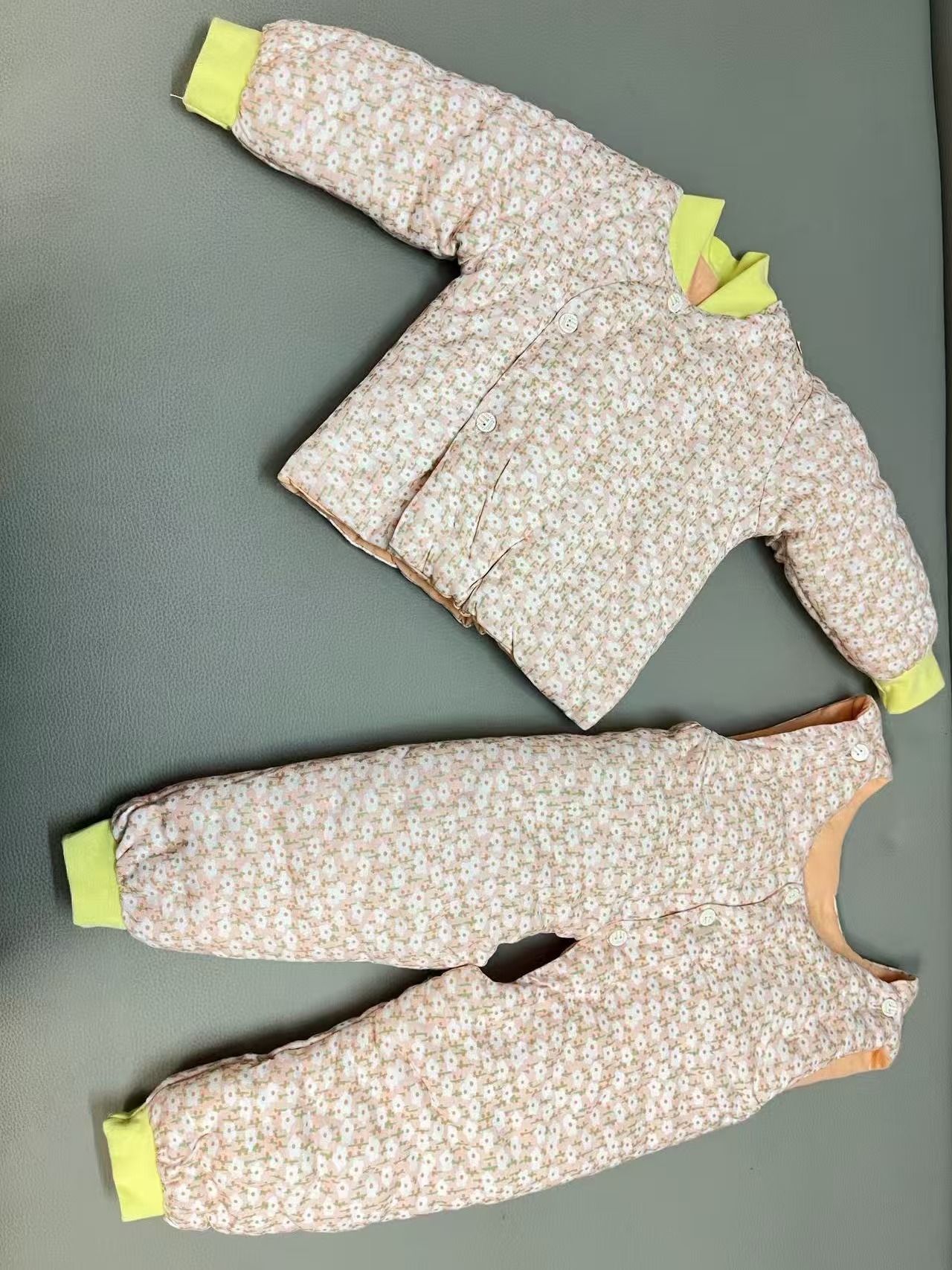 以直播间过款为准婴幼儿手工棉花衣