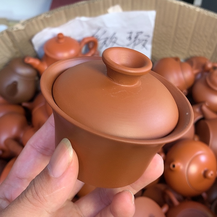 茶壶紫砂原矿朱泥茶壶茶具家用130