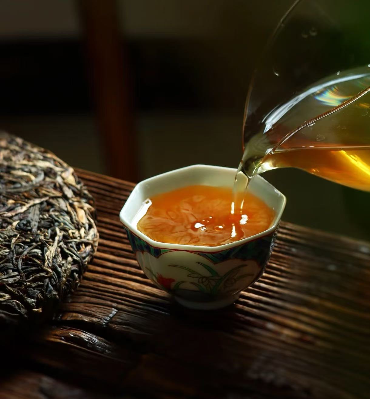 普洱茶  福元昌  7月22日（158号）  生茶饼