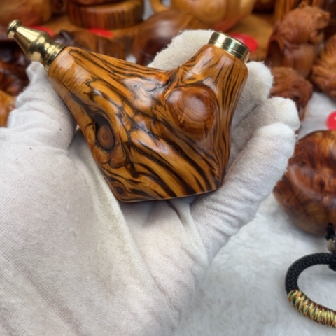 【闪购商品】柏木（崖柏）正宗北太行陈化黑油烟斗