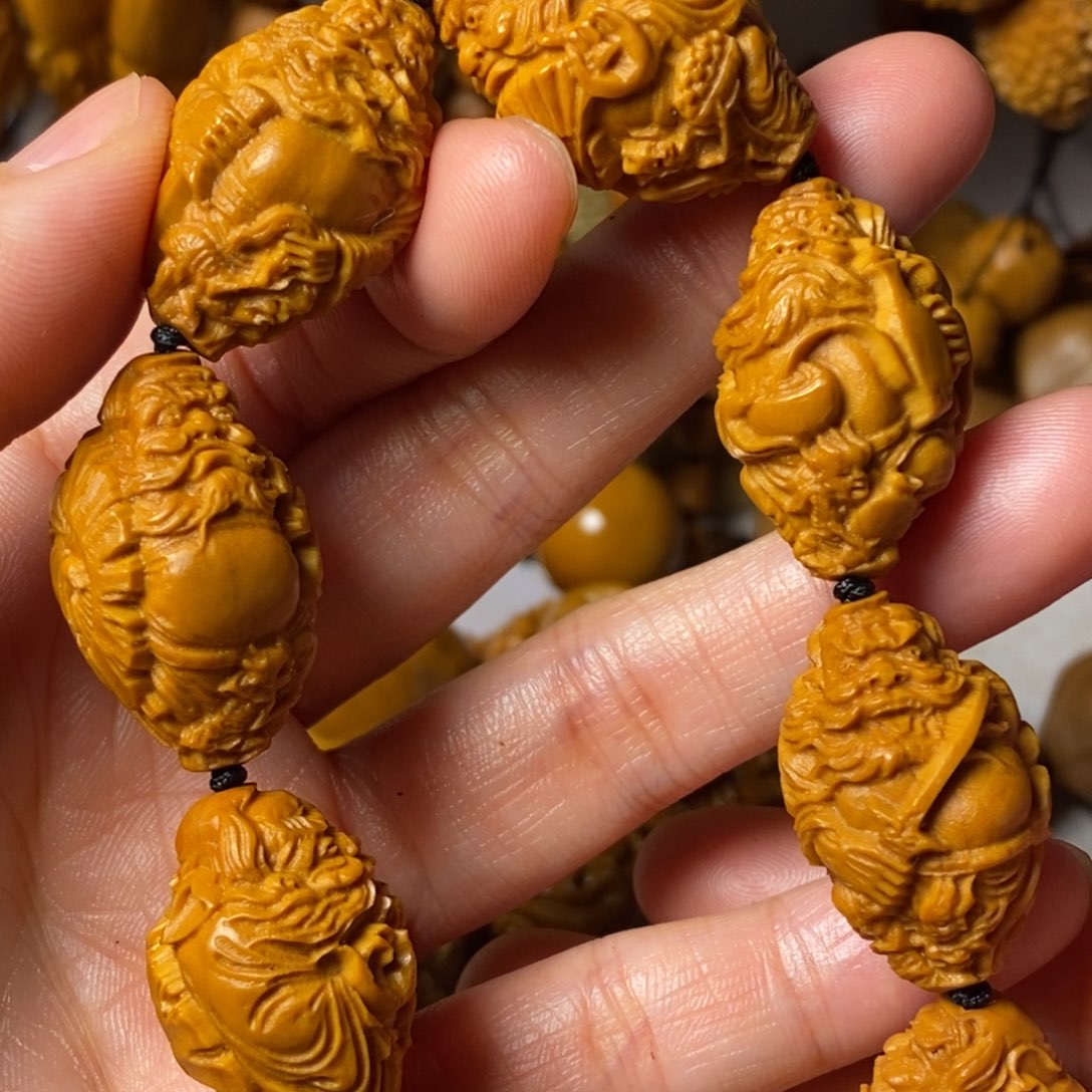 橄榄核手串/手链钟馗戏鬼