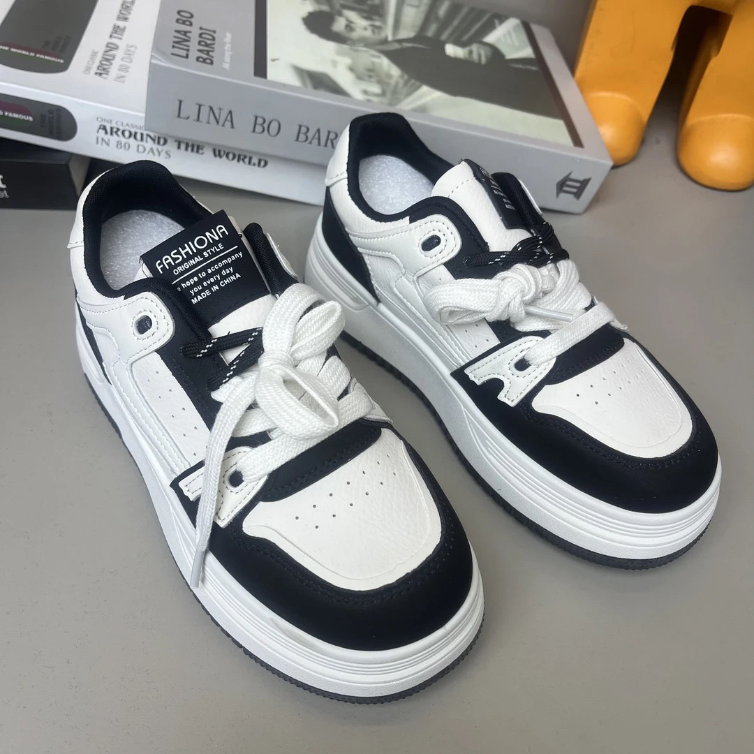 7123新款舒适厚底休闲板鞋