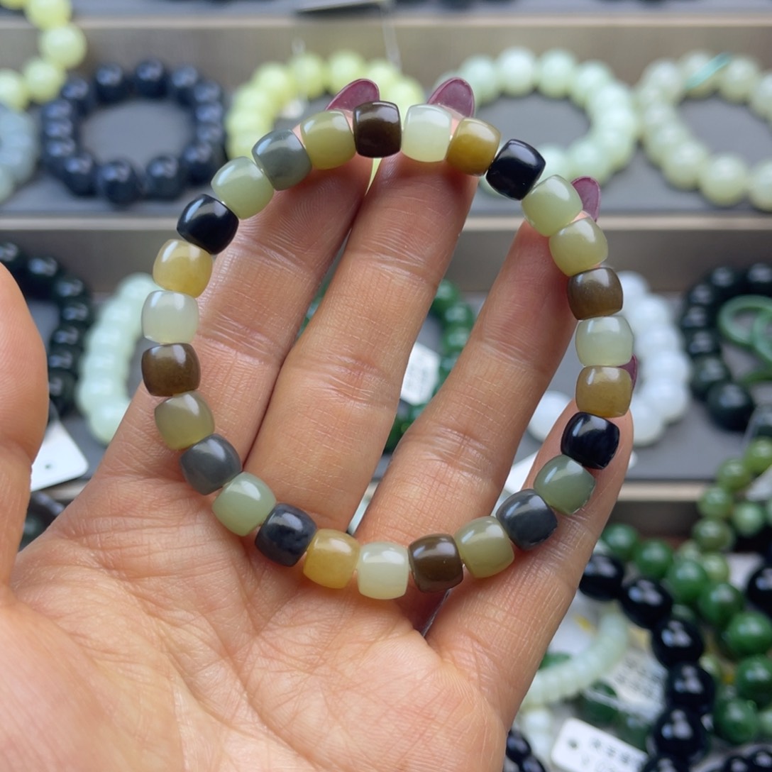 和田玉手链未镶嵌