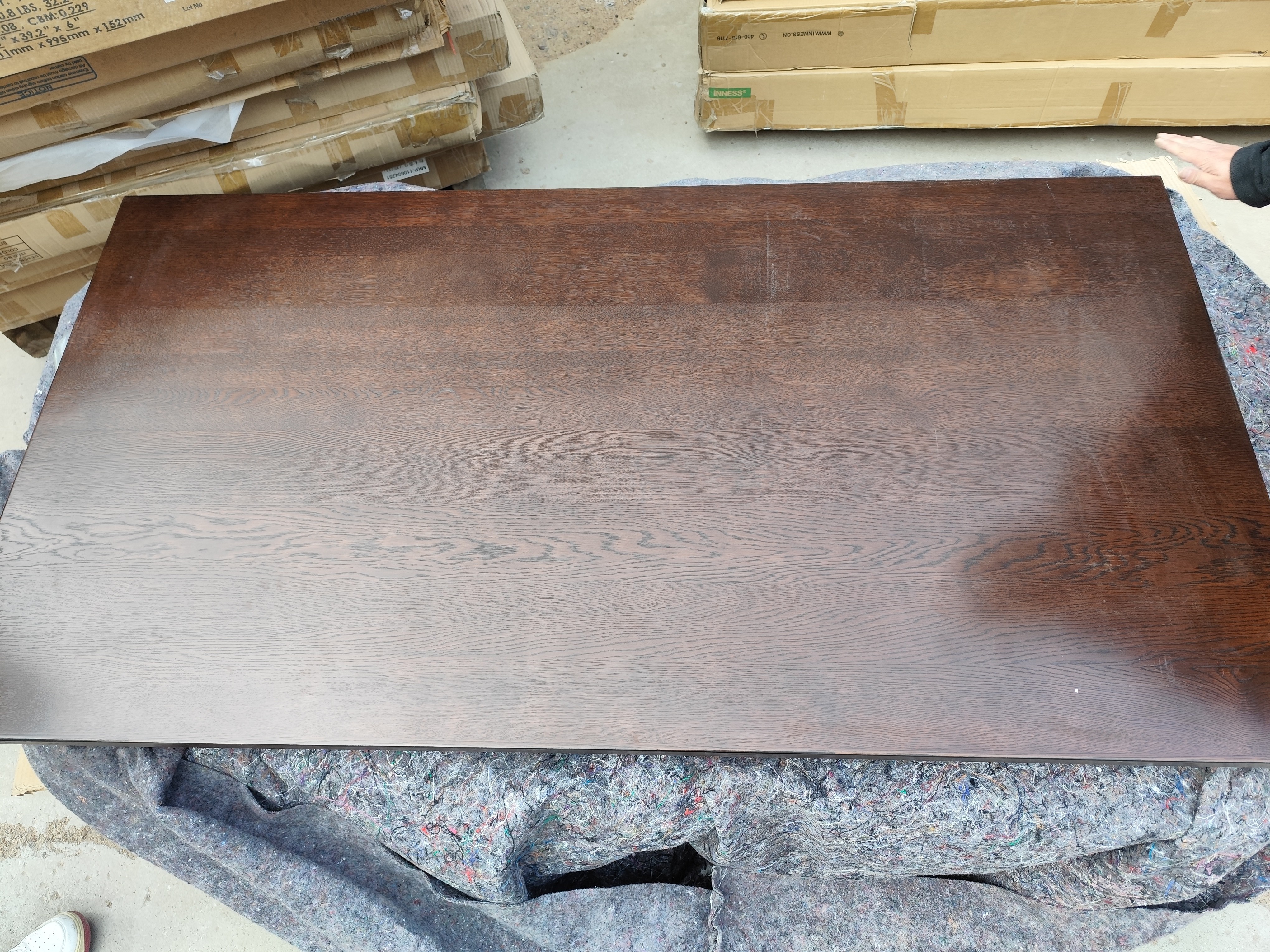 书桌 橡木 160*85*75 瑕疵无售后