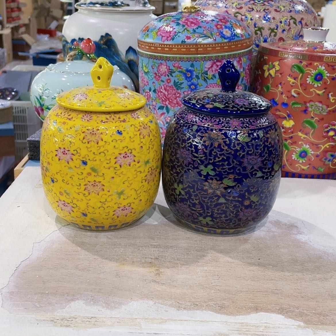 【闪购商品】罐茶叶罐陶瓷茶叶罐