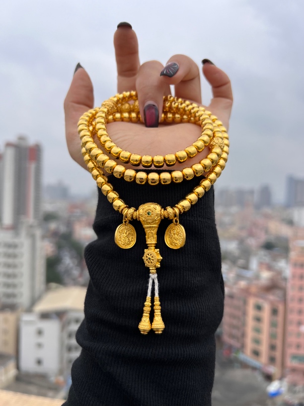 标价非卖价-咨询客服足金配饰老型108搭配