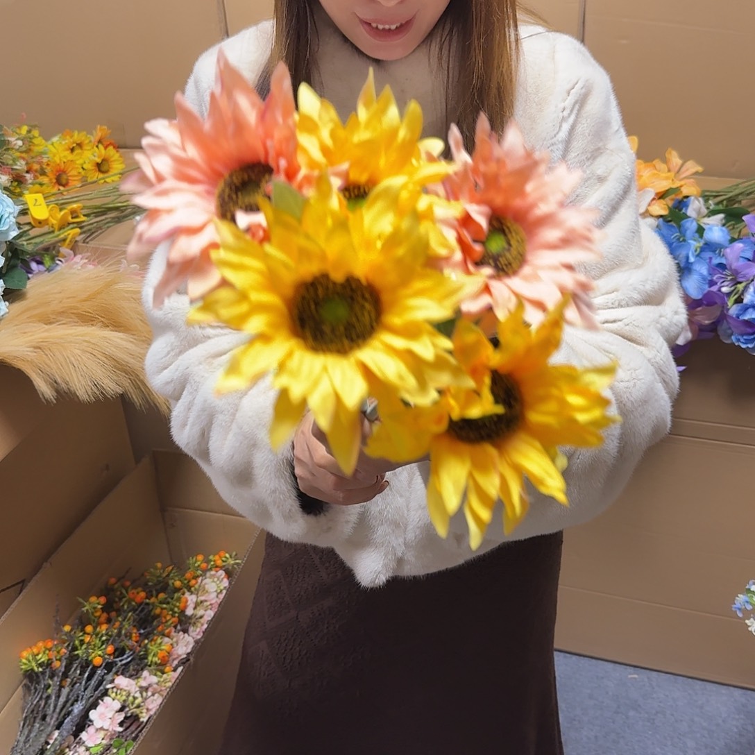 8号「闪购」仿真花，公主请下单