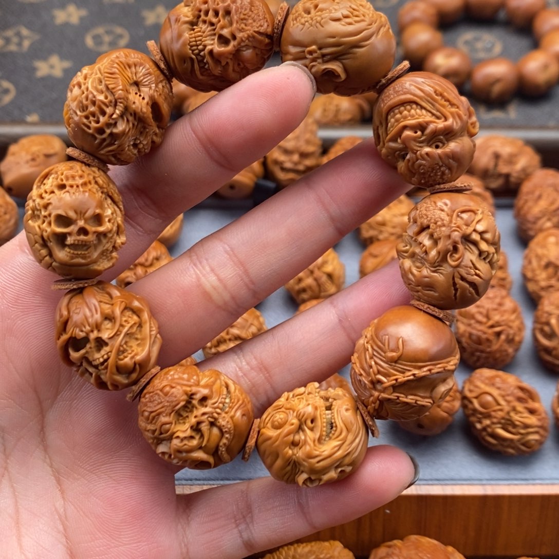 水***机橄榄核手串/手链橄榄核