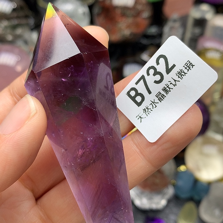 水晶天然水晶权杖未镶嵌