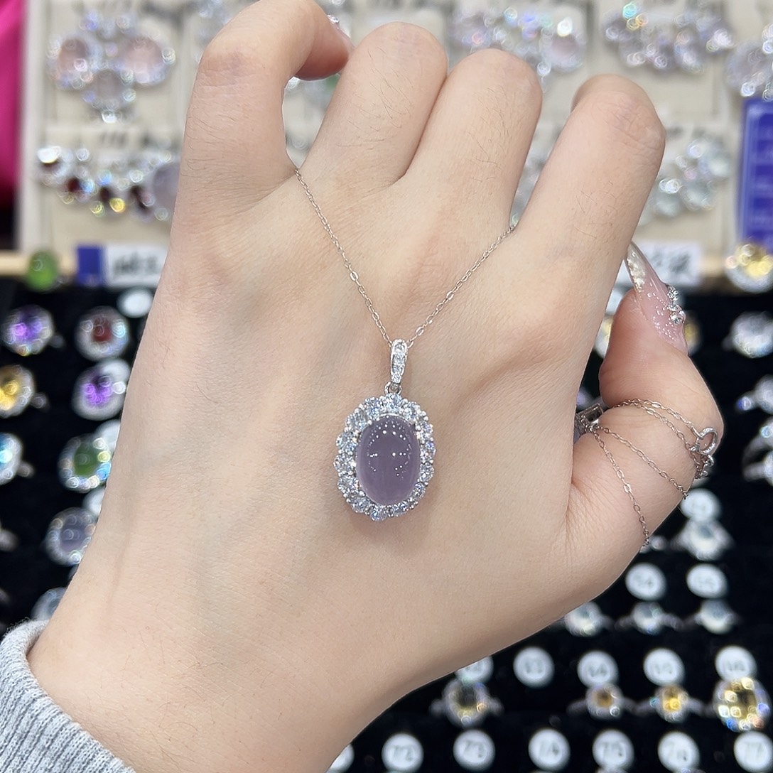 ****银S925镶嵌萤石戒指